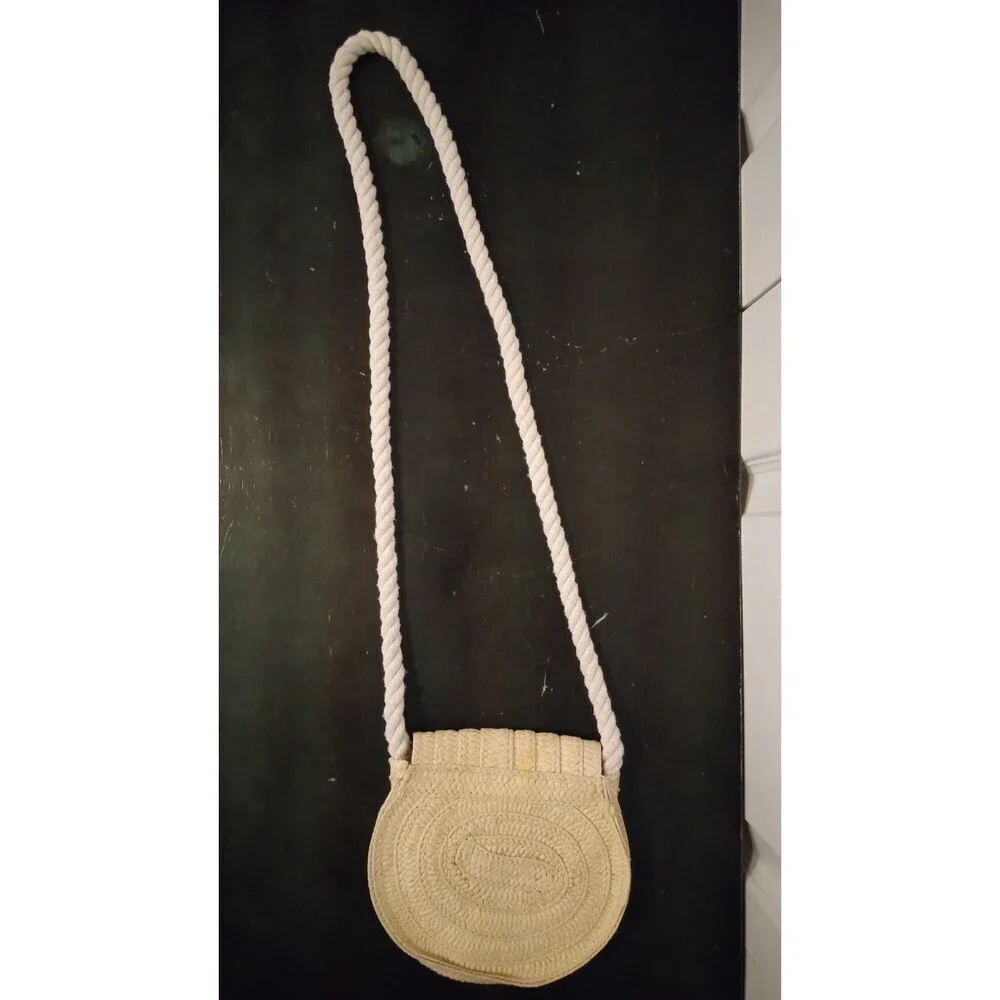 Girls boho Woven rope‎ strap crossbody